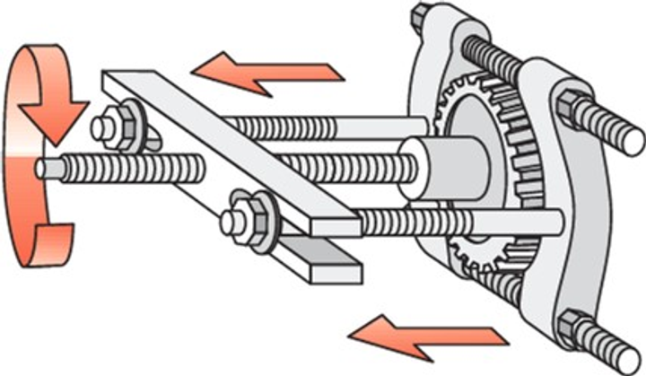 Ściągacz dwuramienny Yato i separator zakres 35-150 mm YT-0641 (5906083906411) - obraz 7
