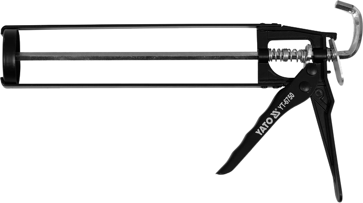 Pistolet do silikonu YATO szkieletowy 225 mm 300 ml (YT-6750) - obraz 1