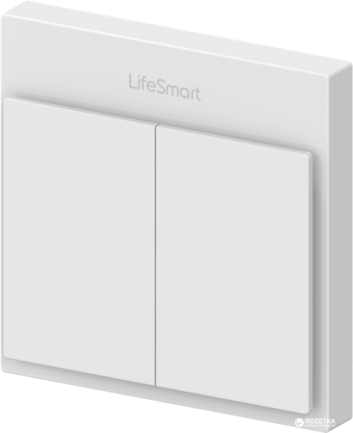 Умный выключатель двухклавишный LifeSmart Blend Light Switch Белый ...