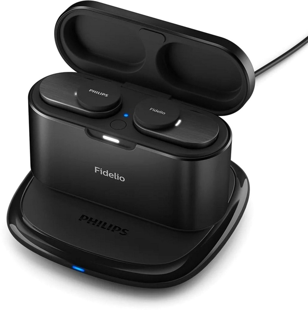 Słuchawki Philips Fidelio T1 TWS ANC Pro+ Hi-Res IPX4 Black (4895229118645) - obraz 6