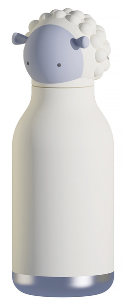 Butelka termiczna ze słomką Asobu Bestie Owca 460 ml (842591054556) - obraz 1