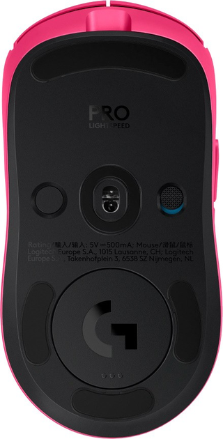 Mysz Logitech G Pro 2 Lightspeed Wireless Magenta (5099206123458) - obraz 6