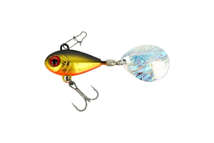 Тейл-спиннер Golden Catch Yoke 12г, цвет: 11SH (4251002006) - Фото 1 Тейл-спиннер Golden Catch Yoke 12г, цвет: 11SH (4251002006) - изображение 1