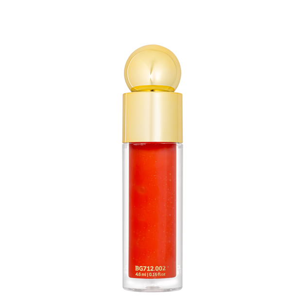 Блиск для губ Bogenia Match Lipgloss Sparkle глянцевий стійкий (BG712), 02 Кораловий - зображення 3