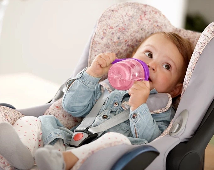 Kubek niekapek Philips AVENT z ustnikiem i uchwytami 6m+ 200 ml Fioletowy SCF551/03 (8710103854364) - obraz 4