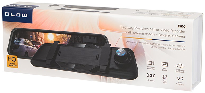 Rejestrator wideo Blow Blackbox DVR F610 78-585 (5900804144427) - obraz 4