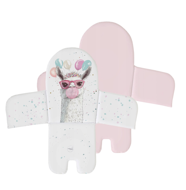 Wkładka do krzesełka Ceba Baby Basic Crazy Llama 26x24x40 (5907672345451) - obraz 2