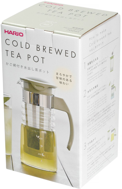 Заварник для Cold Brew Hario Mizudashi Tea Mini світло-зелений 700 мл (4977642142985) - зображення 3