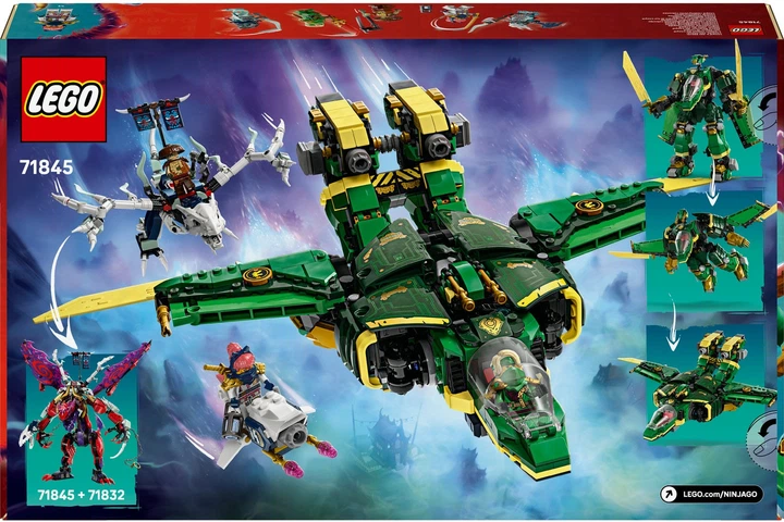 ながのくんさま取り置き Конструктор LEGO Ninjago Реактивный робот Ллойда 1112 детали