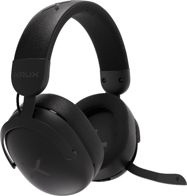 Słuchawki Krux Crave Pro Wireless Black (5903018667713) - obraz 4