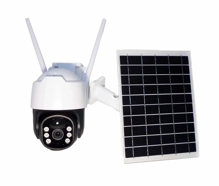 4G Wi-Fi солнечная камера TP8 V380 Pro, 2MP, поворотная, ночное видение, PIR датчик, батарея, 320°, удалённый доступ - изображение 2