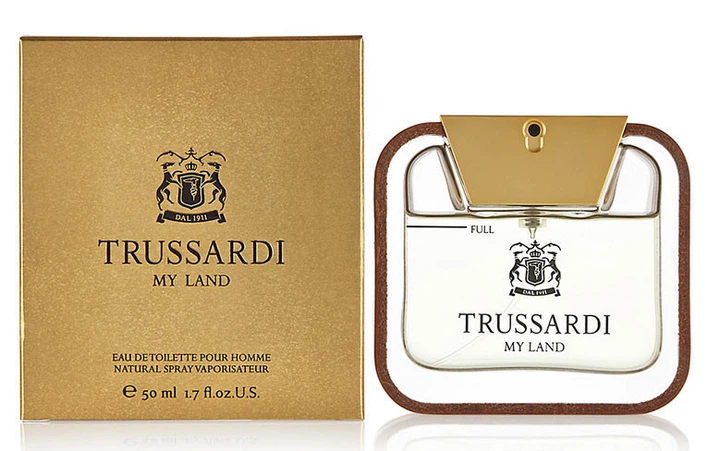 Туалетная вода для мужчин Trussardi My Land 50 мл - Фото 1 Туалетная вода для мужчин Trussardi My Land 50 мл - изображение 1
