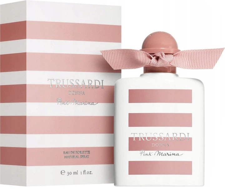 Туалетна вода для жінок Trussardi Donna Pink Marina 30 мл - Фото 1 Туалетна вода для жінок Trussardi Donna Pink Marina 30 мл - зображення 1