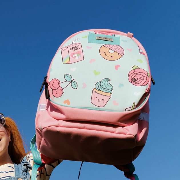 Рюкзак для девочек bagland butterfly школьный ортопедический 21 л розовый - изображение 8