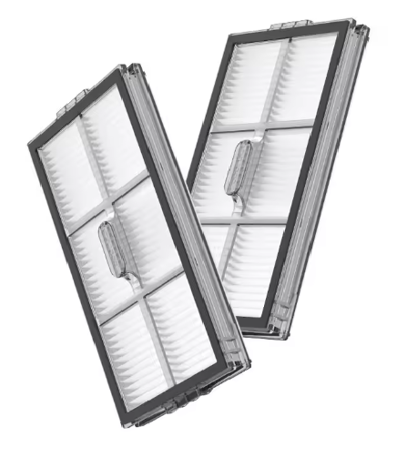 Фильтры для робота-пылесоса Roborock Saros 10R / S9 MaxV Slim / Saros 20 / Saros 20 Sonic ( S10R52-00 S20T52-00 S20T02-00 ) 2 шт. - Фото 4 Фильтры для робота-пылесоса Roborock Saros 10R / S9 MaxV Slim / Saros 20 / Saros 20 Sonic ( S10R52-00 S20T52-00 S20T02-00 ) 2 шт. - изображение 4