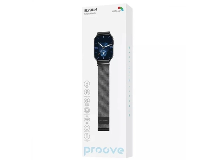 Смарт-годинник Proove Elysium Black - изображение 4