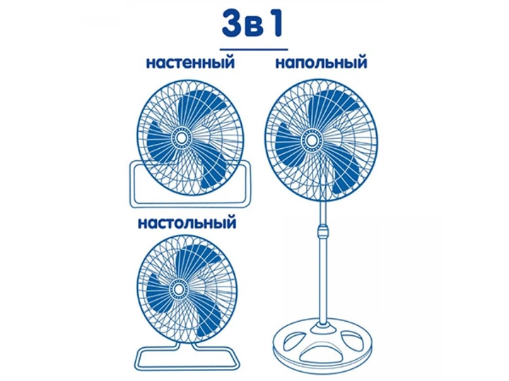 Вентилятор Напольный ViLgrand VF453 - изображение 4