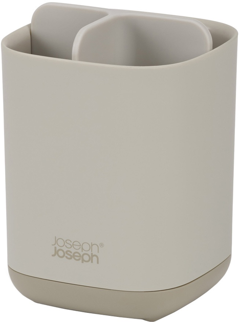 Органайзер для зубних щіток Joseph Joseph EasyStore Ecru 12.7 x 9 x 9 см (5028420006971) - зображення 1