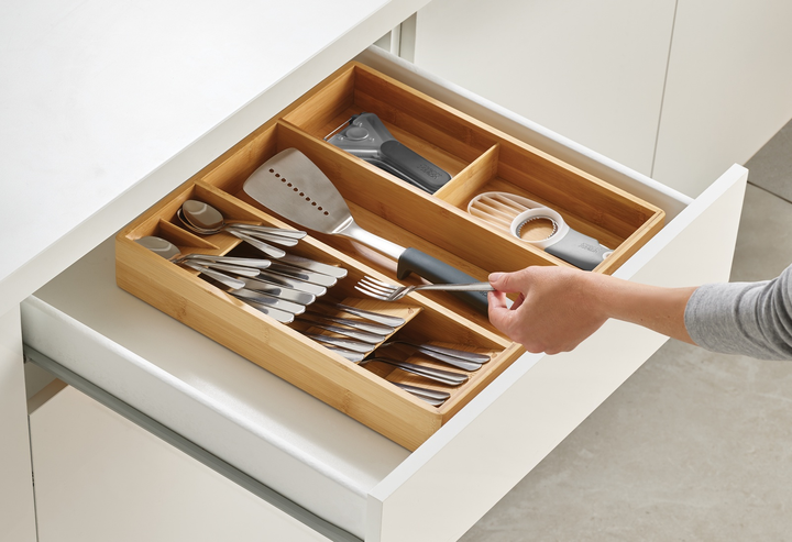 Organizer do szuflad Joseph Joseph DrawerStore Bambusowy (5028420002942) - obraz 6
