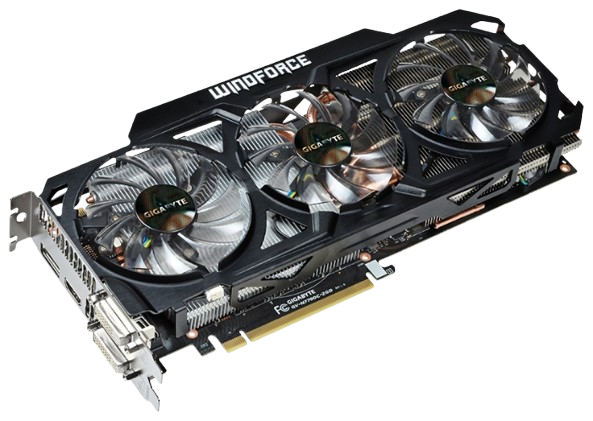 Відеокарта GeForce GTX 770 4GB Gigabyte WinForce (GV-N770WF3-4GD) Б/В - изображение 2