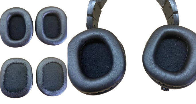 Амбушюры для Audio-Technica ATH M20x, M30, M30x, M40x, M50, M50x, SX1 black чорні - Фото 3 Амбушюры для Audio-Technica ATH M20x, M30, M30x, M40x, M50, M50x, SX1 black чорні - изображение 3