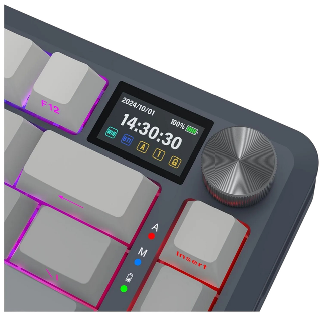 Клавіатура дротова Redragon K708 Pro RGB Grey (6950376727251) - зображення 10
