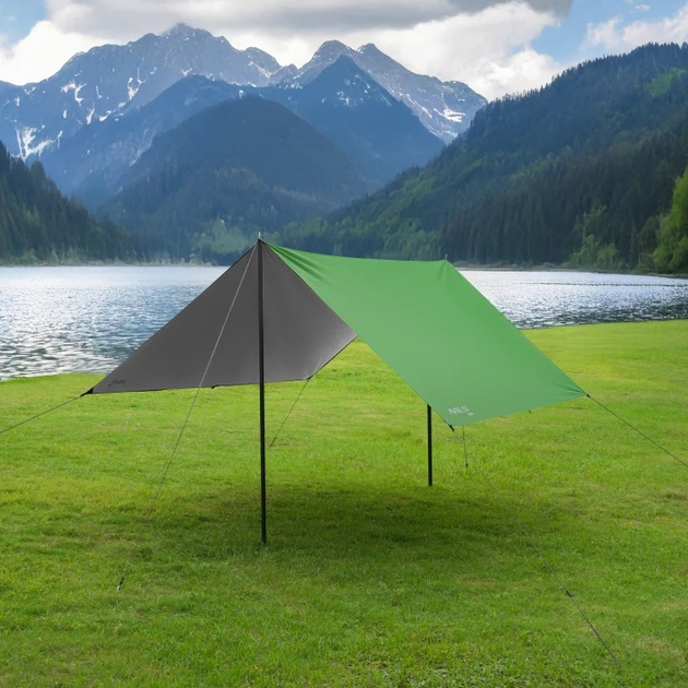 Тент для кемпінгу Nils Camp NC17107 300 x 300 см Green (5908261683459) - зображення 8