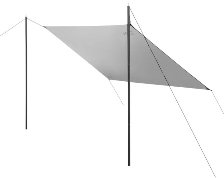 Тент для кемпінгу Nils Camp NC17111 230 x 140 см Blue (5908261683527) - зображення 2
