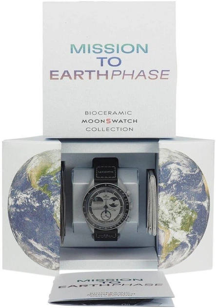 Наручные часы Swatch x Omega Bioceramic MoonSwatch Mission to