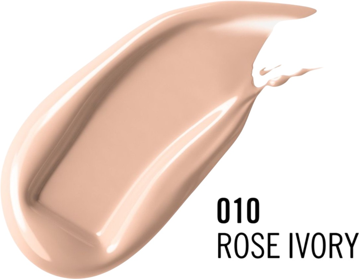 Тональна основа Rimmel Lasting Finish Hydration Boost 35H Spf20 зволожувальна 010 Rose Ivory 30 мл (3616304825026) - зображення 3