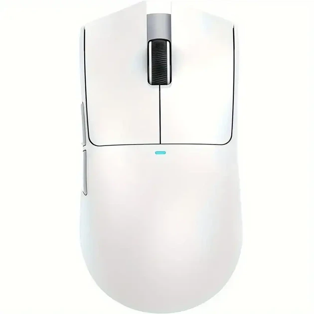 ATTACK SHARK X11 63g Біла ігрова миша (PAW3311, 22000 DPI, Bluetooth/2.4G/USB-C, RGB док-станція) - зображення 2