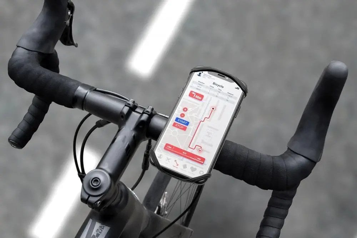 Uchwyt rowerowy do telefonu Fixed Bikee 2 Black (8591680123353) - obraz 11
