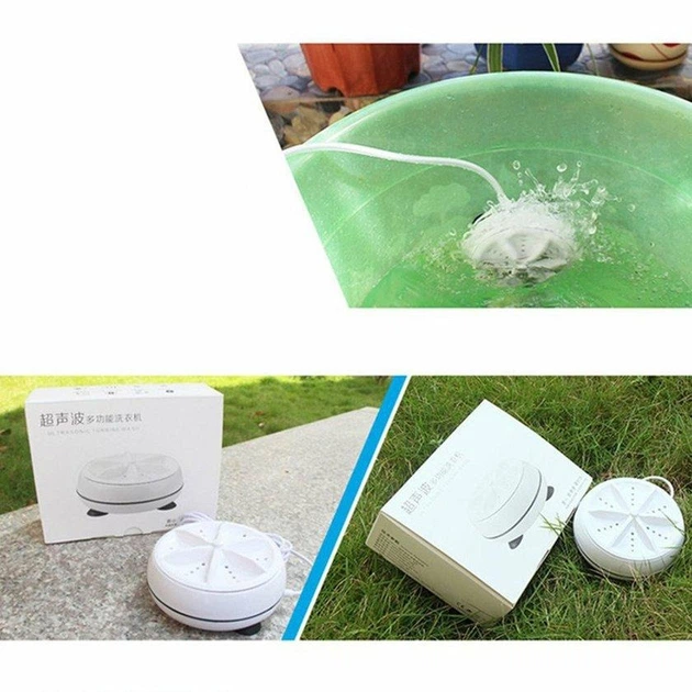 Ультразвуковая Стиральная машина Mini Wash с мини-USB портативная - изображение 5