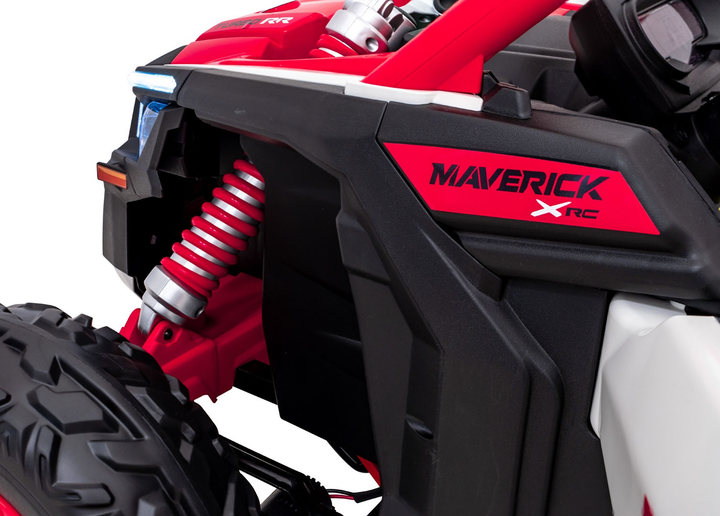Електромобіль для дітей Buggy Maverick Turbo RR STRONG Червоний (5903864983685) - зображення 9