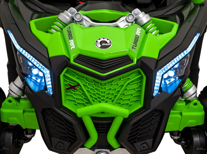 Електромобіль для дітей Buggy Maverick Turbo RR STRONG Зелений (5903864983692) - зображення 6