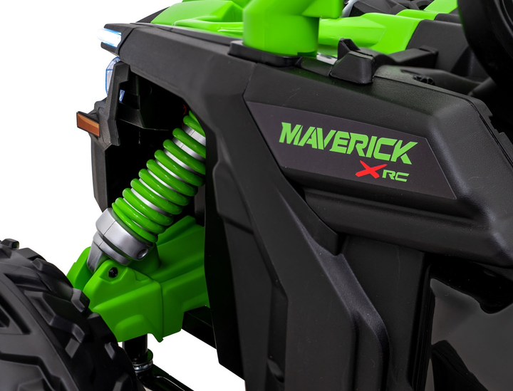 Електромобіль для дітей Buggy Maverick Turbo RR STRONG Зелений (5903864983692) - зображення 7