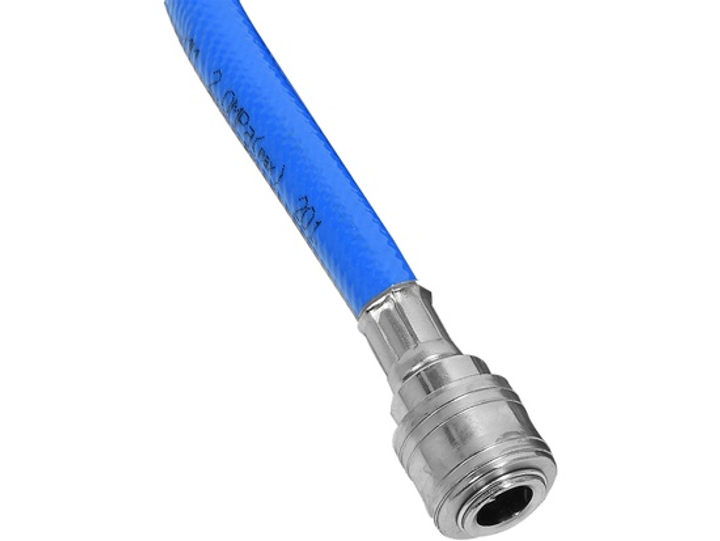Wąż pneumatyczny do kompresora PVC YATO z szybkozłączami średnica 8 mm 20 Bar 10 m (YT-24220) - obraz 3