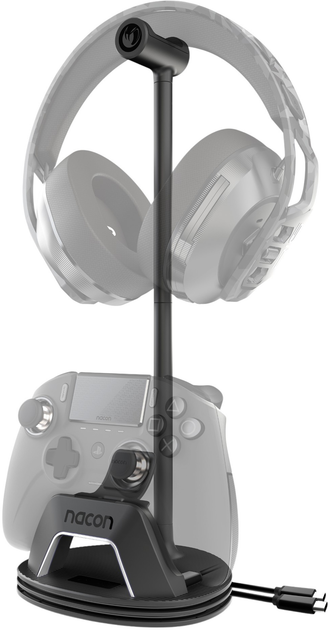Stacja ładująca dla słuchawek i kontrolera Nacon Charging Station for Headset and Controller Black (3665962022513) - obraz 1