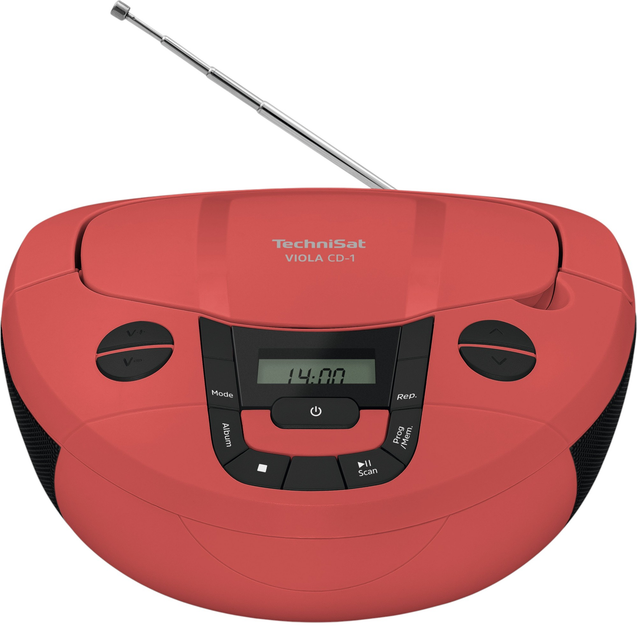 Radio TechniSat VIOLA CD-1 Red (0003/2980) - obraz 2
