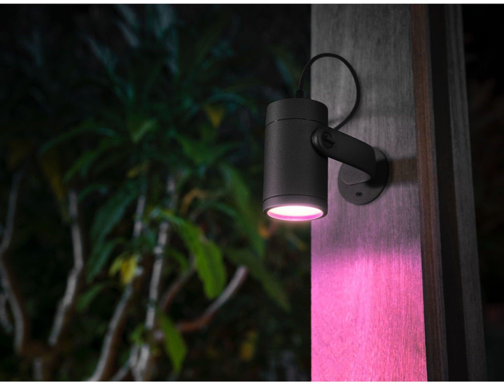 Reflektor zewnętrzny Philips Hue White and Colour Ambiance Lily Outdoor spot light (8718696167977) - obraz 6