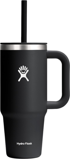 Термокухоль Hydro Flask All Around Travel Tumbler чорний 709 мл (810096859938) - зображення 1