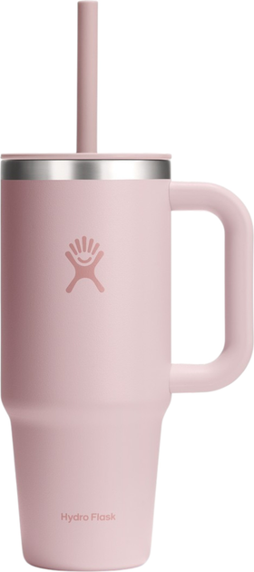 Kubek termiczny Hydro Flask All Around Travel Tumbler Trillium różowy 709 ml (810096859921) - obraz 1