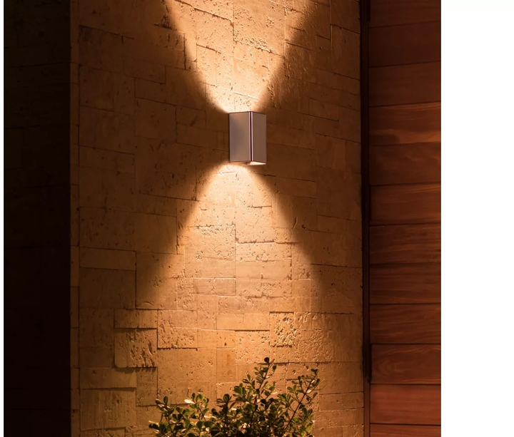 Lampa ścienna Philips Hue White and Colour Ambiance Resonate Outdoor Wall Light (8718696174395) - obraz 5