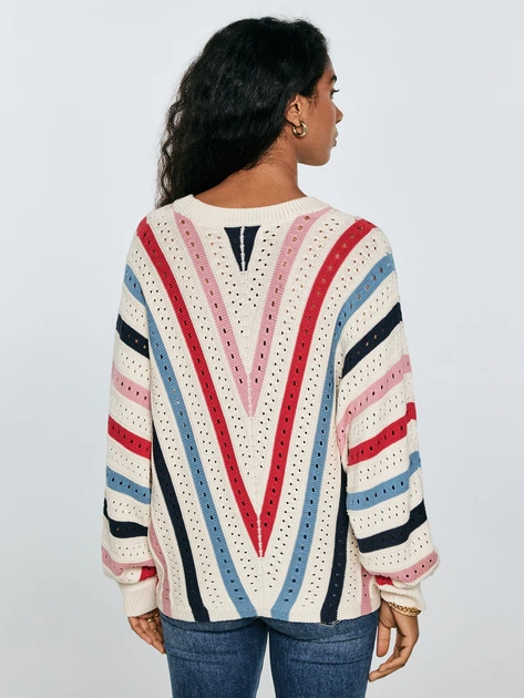 Pulower damski Big Star Vika 102 S-M Kremowy (5900714889852) - obraz 2