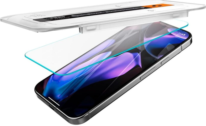 Zestaw 2 szkieł hartowanych Spigen Glas.tR EZ Fit do Google Pixel 9/9 Pro (8809971233101) - obraz 7