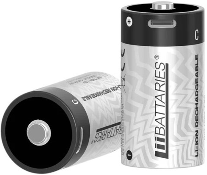 Акумулятори LiiBatteries C TYPE-C USB Rechargeable 2 шт (9313448510729) - зображення 4