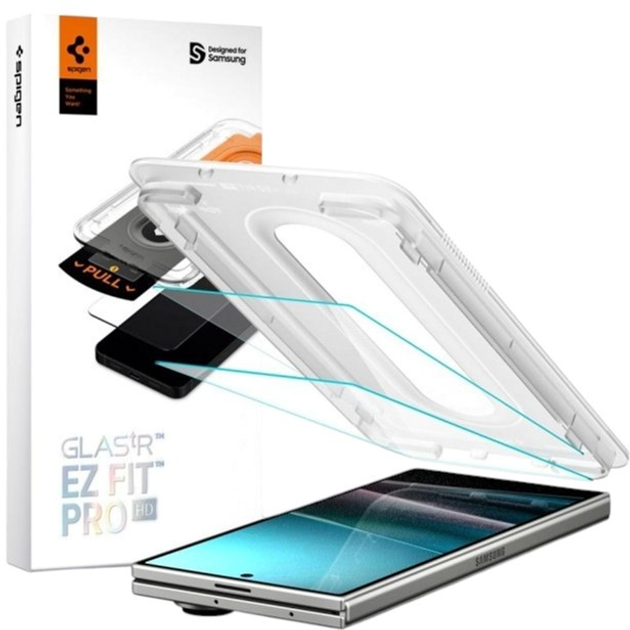 Zestaw 2 szkieł hartowanych Spigen Glas.tR EZ Fit Pro HD do Samsung Galaxy Z Fold 7 (8800283304138) - obraz 1