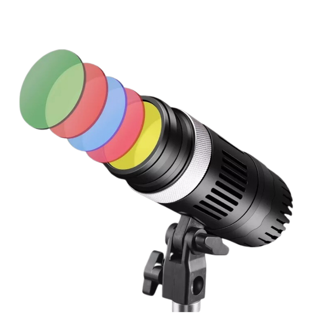 Світлодіодний освітлювач LED CH YM-80 RGB 18x7.5 cm 5 Color 3200K-6500K Remote - Фото 3 Світлодіодний освітлювач LED CH YM-80 RGB 18x7.5 cm 5 Color 3200K-6500K Remote - зображення 3