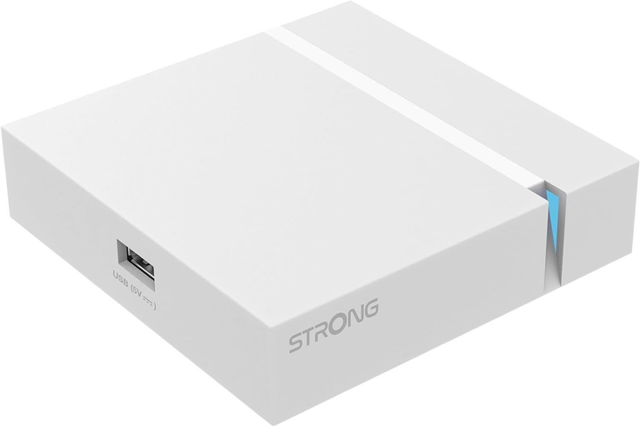 Odtwarzacz multimedialny Strong Android TV BOX LEAP-S3+ White (76-5261-00) - obraz 3