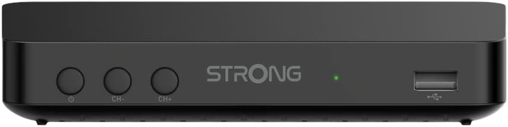 Tuner cyfrowy dekoder telewizji naziemnej Strong HD SRT8208 Black (76-4855-00) - obraz 2